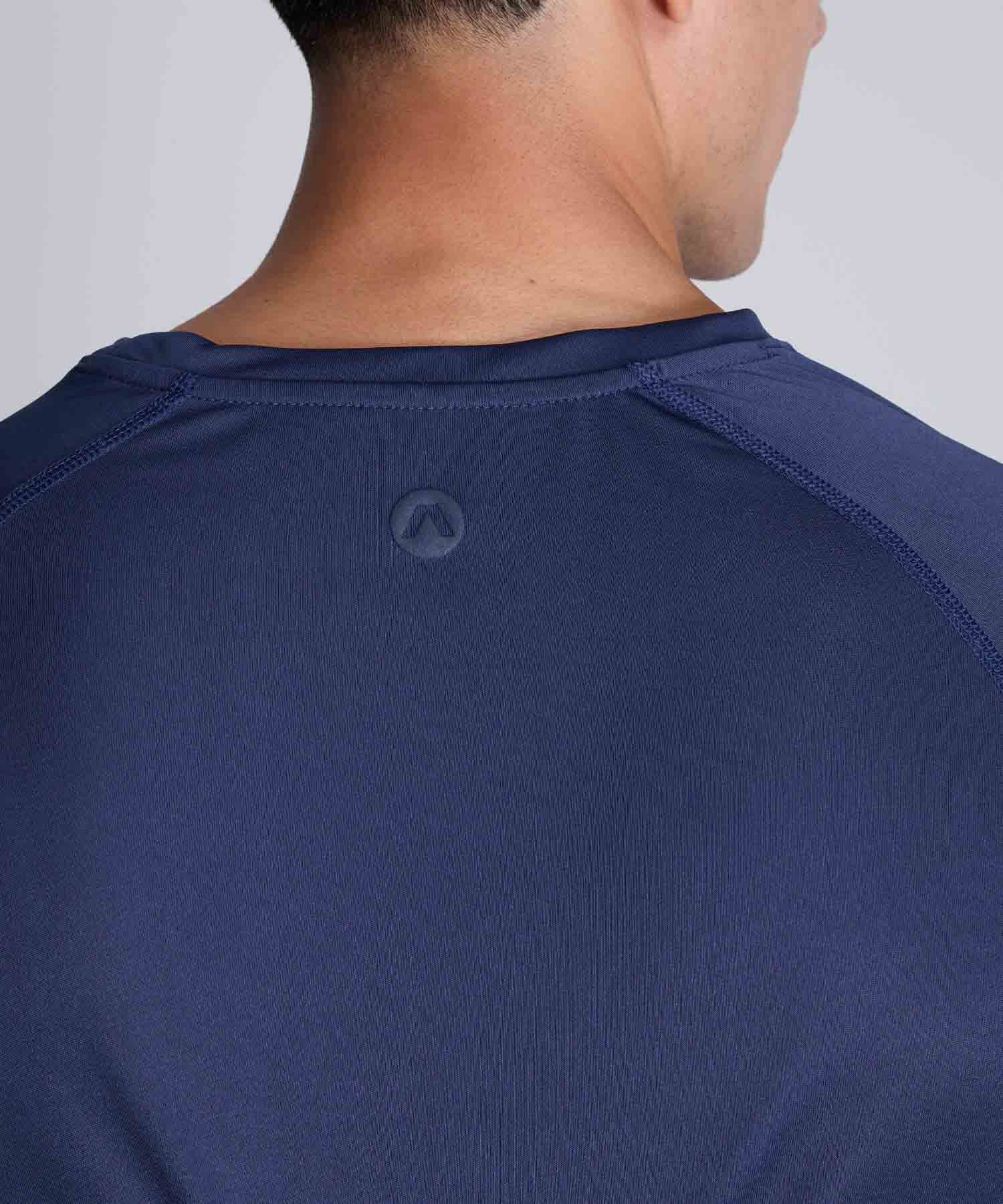 Camiseta Para Hombre AzulOscuro