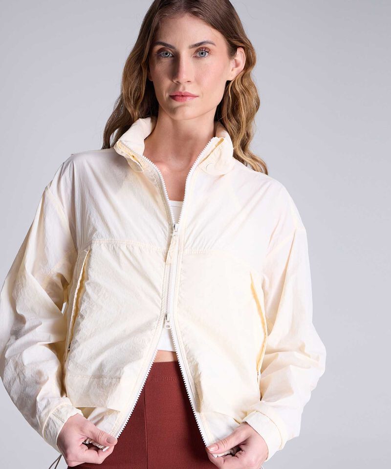 Chaqueta Para Mujer Beige