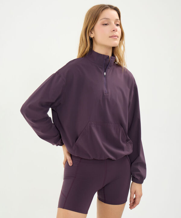 Buzo Para Mujer Morado image number null