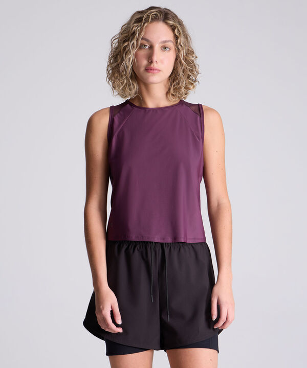 Camiseta Para Mujer Morado image number null