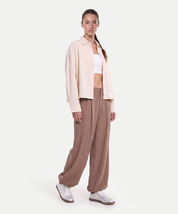 Camisa Para Mujer Crema