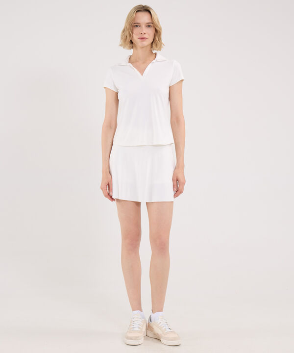 Polo Para Mujer Marfil image number null