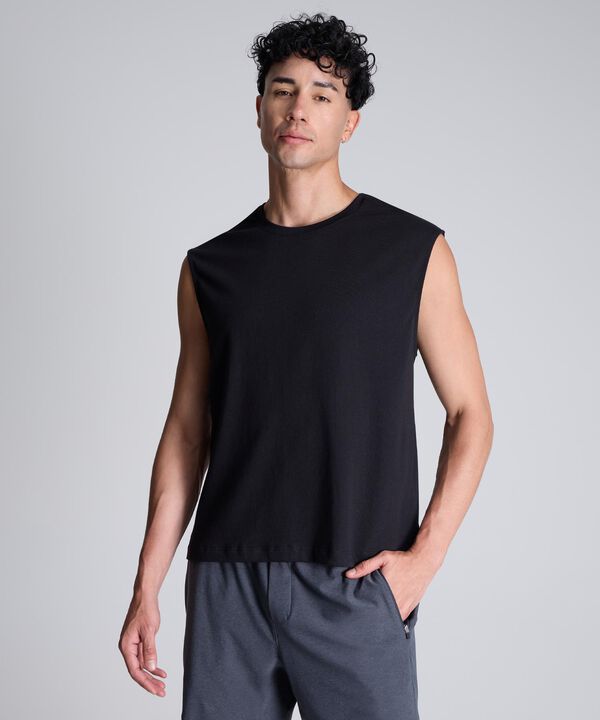 Camiseta Para Hombre Negro image number null
