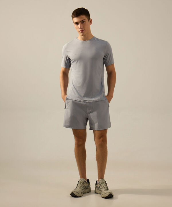 Camiseta Para Hombre Gris image number null