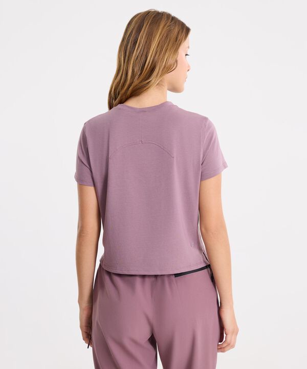 Camiseta Para Mujer Morado