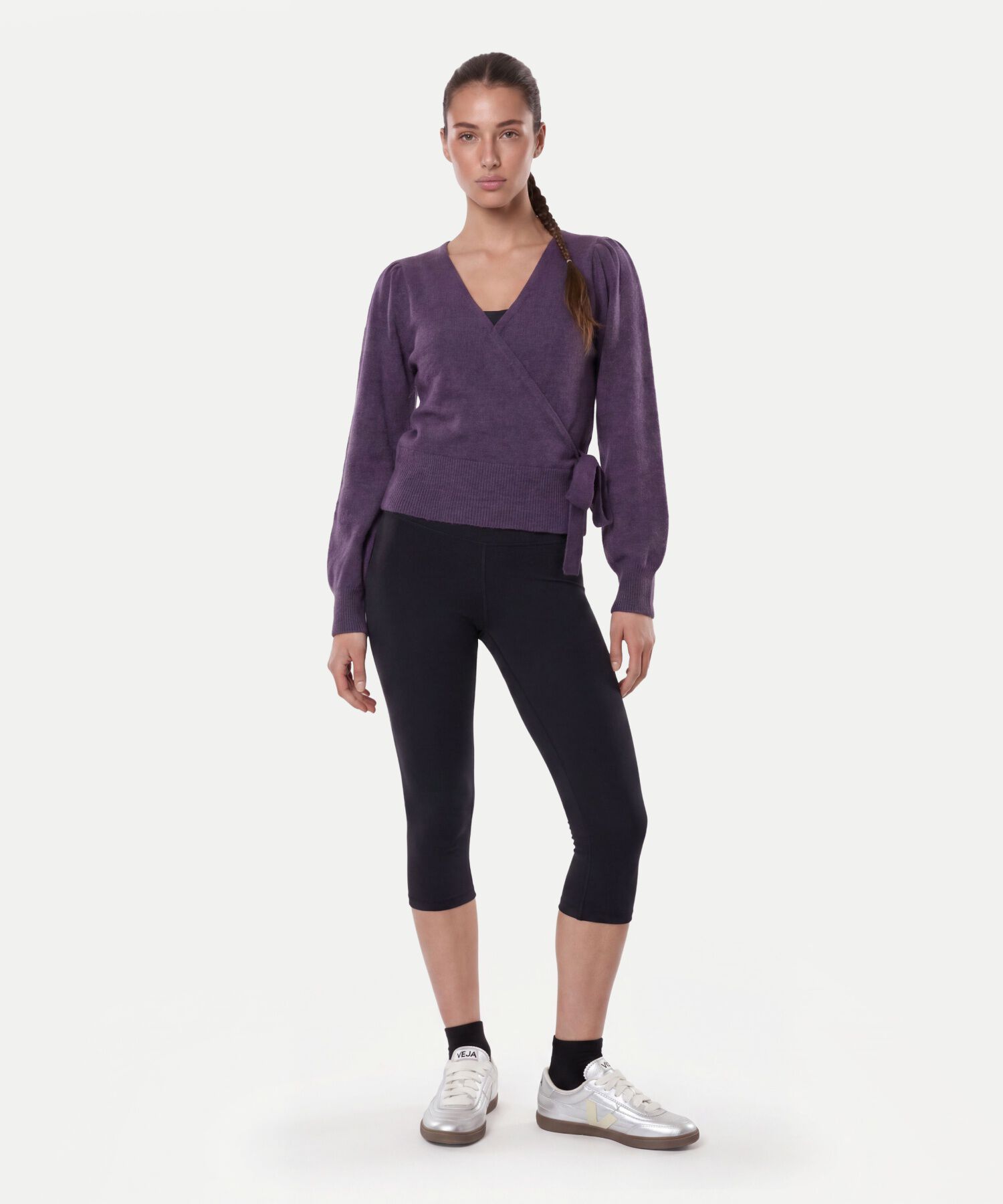 Saco Para Mujer Morado