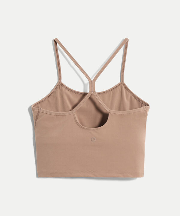 Camiseta Para Mujer Beige image number null