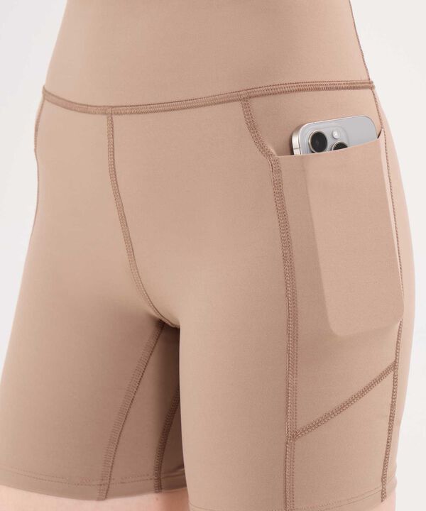 Short Para Mujer Beige image number null