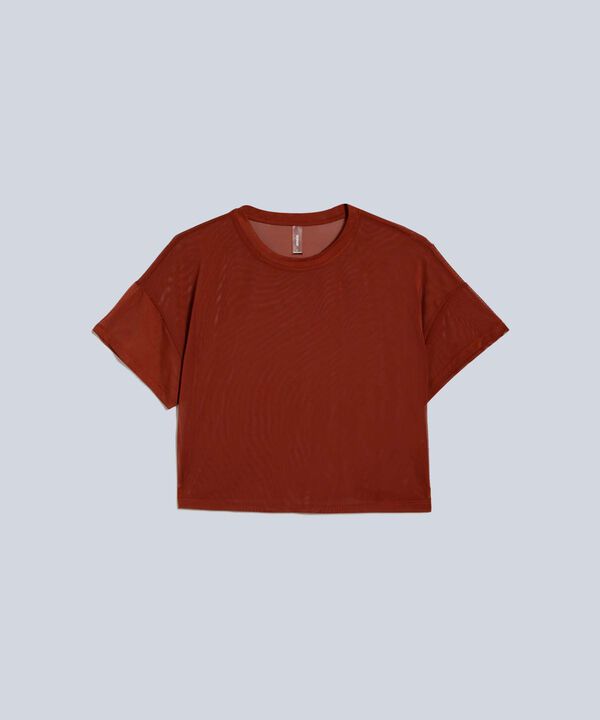 Camiseta Para Mujer Terracota