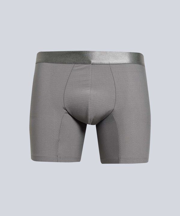 Boxer Para Hombre Gris image number null