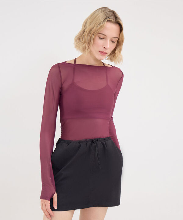 Camiseta Para Mujer Vino image number null