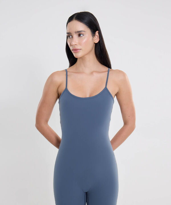 Enterizo Para Mujer GrisOscuro