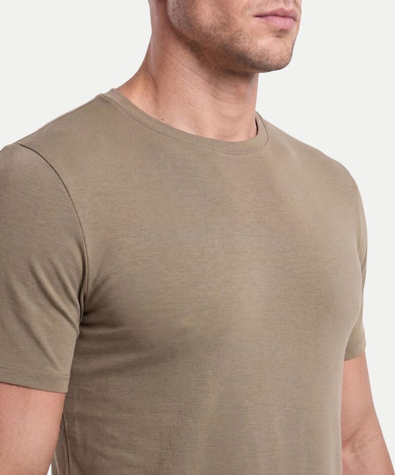 Camiseta Para Hombre VerdeOliva