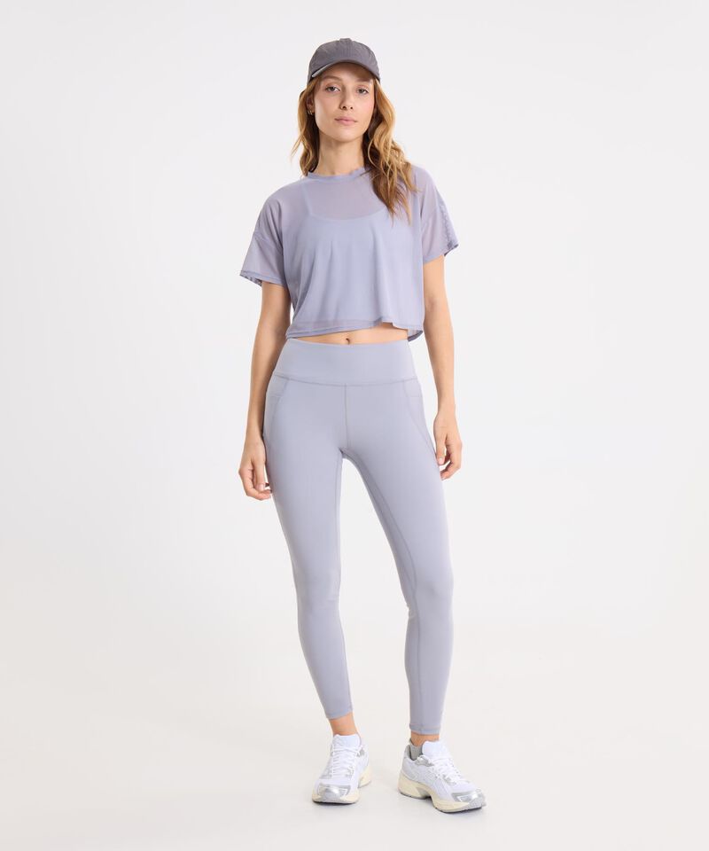 Camiseta Para Mujer GrisClaro