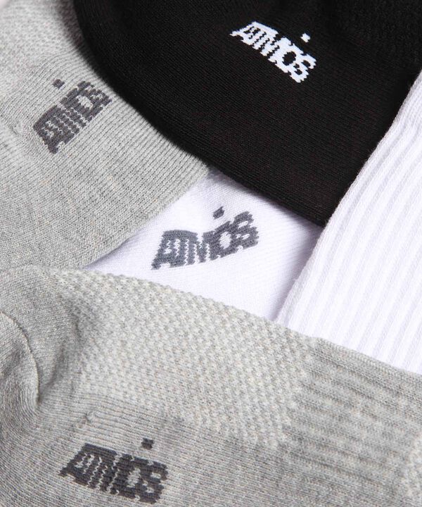 Medias Para Hombre Gris image number null