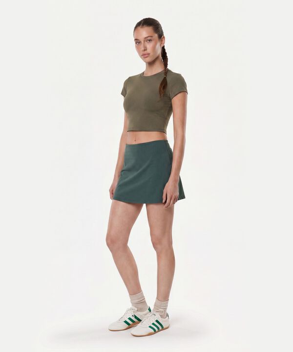 Falda Para Mujer Verde image number null
