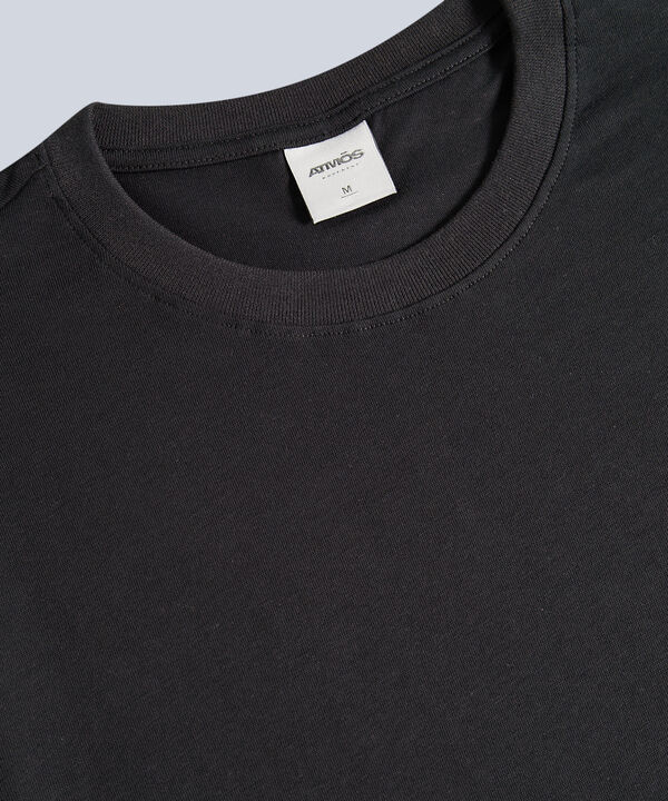 Camiseta Para Hombre Negro image number null