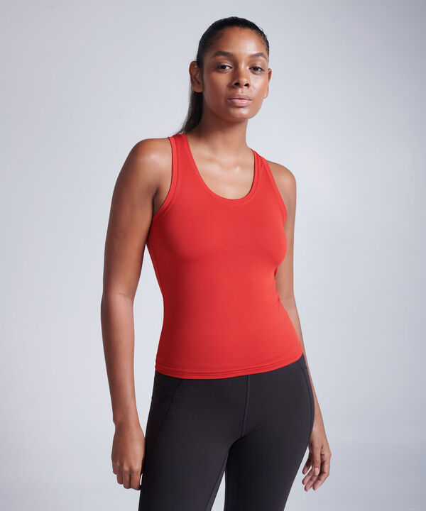 Camiseta Para Mujer Rojo