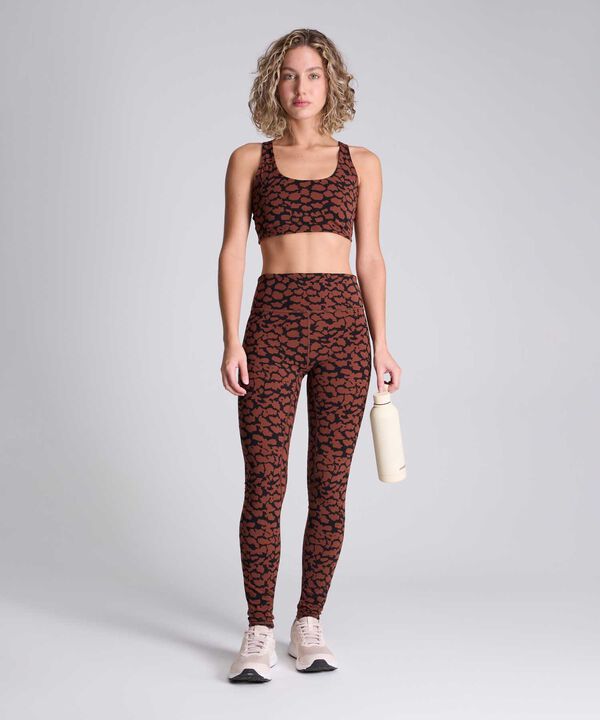 Leggins Para Mujer Cafe
