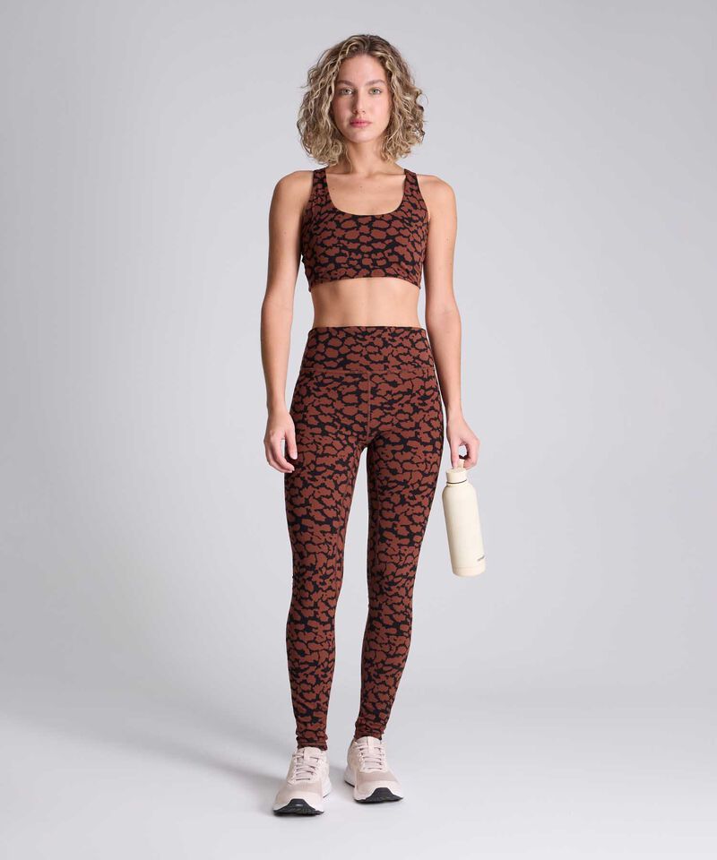 Leggins Para Mujer Cafe