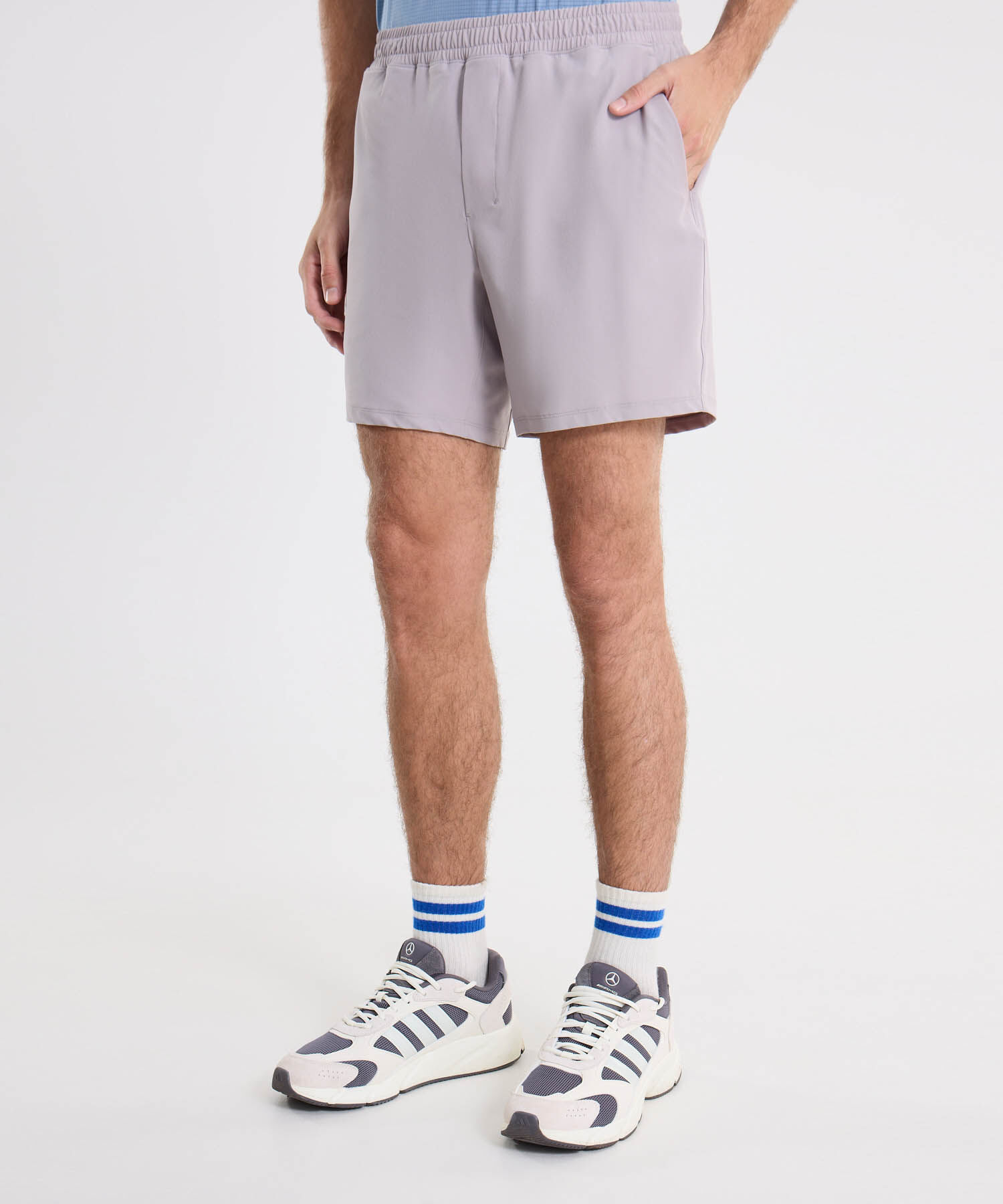 Bermuda Para Hombre Gris