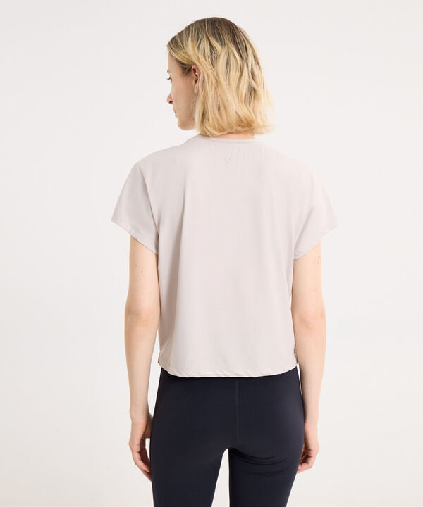 Camiseta Para Mujer Gris