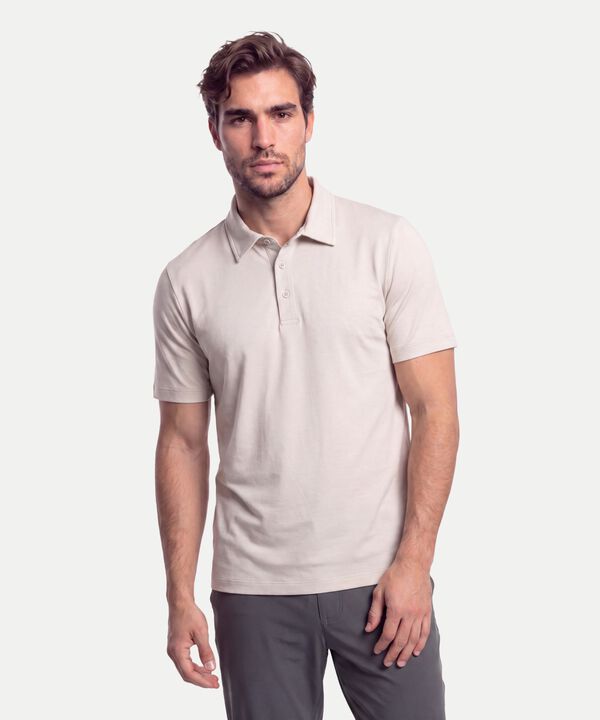 Polo Para Hombre Beige