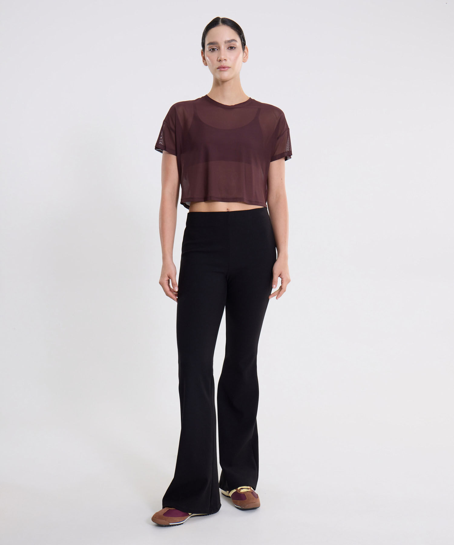 Camiseta Para Mujer Camel