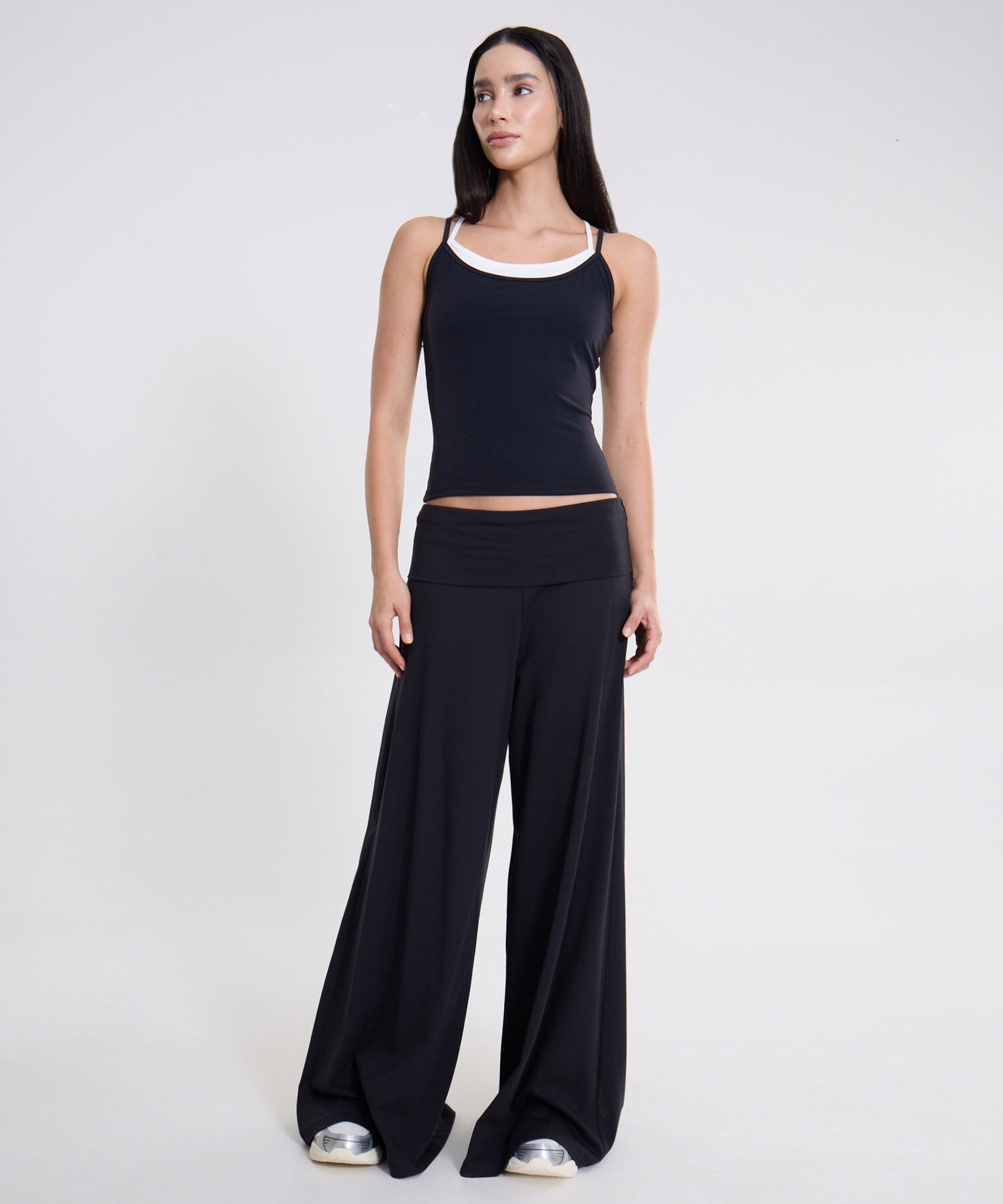 Camiseta Para Mujer Negro