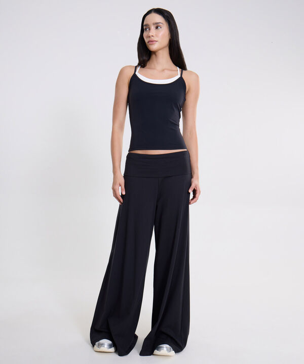 Camiseta Para Mujer Negro