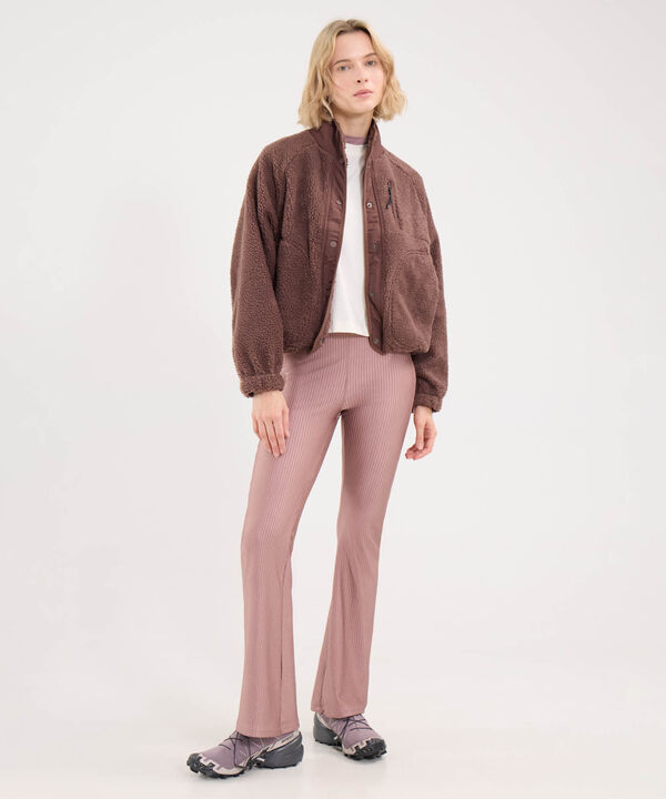 Chaqueta Para Mujer Cafe image number null