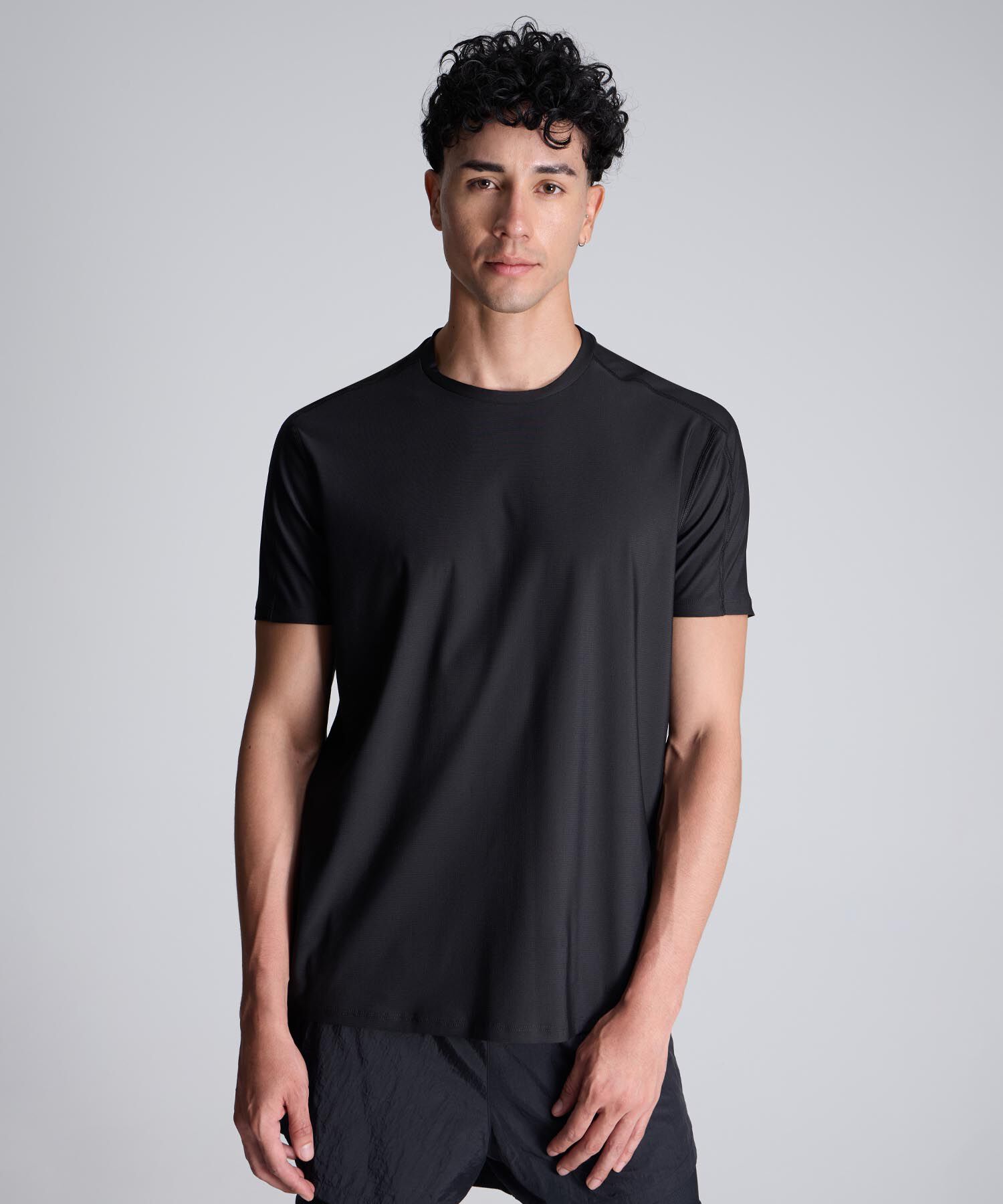 Camiseta Para Hombre Negro