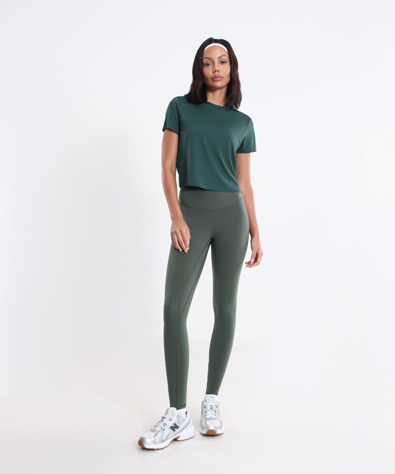 Camiseta Para Mujer Verde