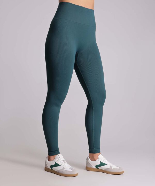 Leggins Para Mujer VerdeOscuro image number null