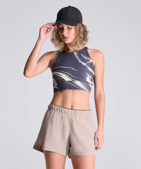 Top Para Mujer GrisOscuro image number null