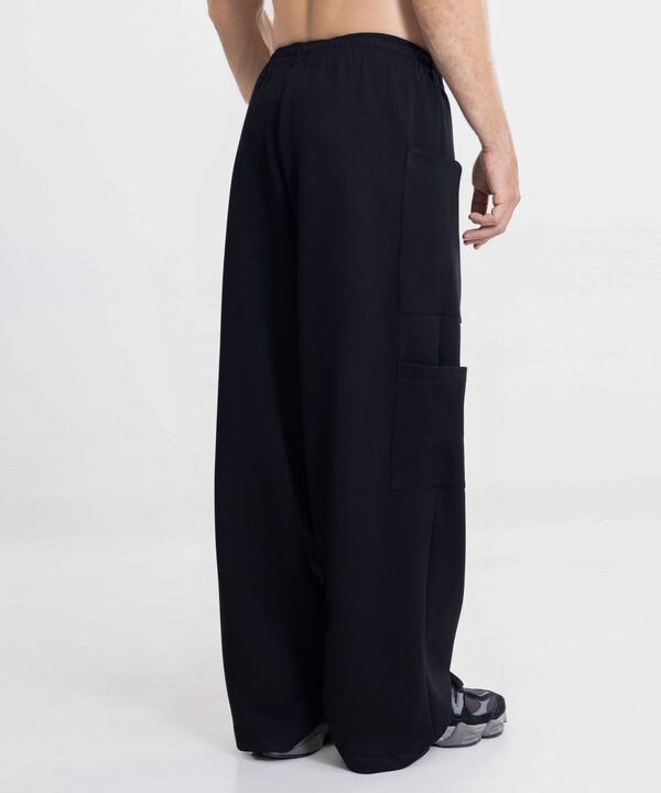 Pantalon Para Hombre Negro image number null