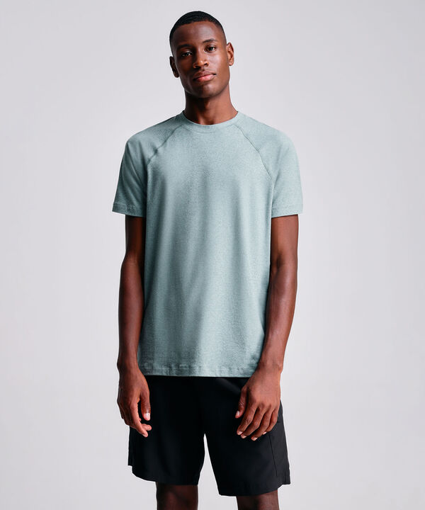 Camiseta Para Hombre VerdePastel image number null