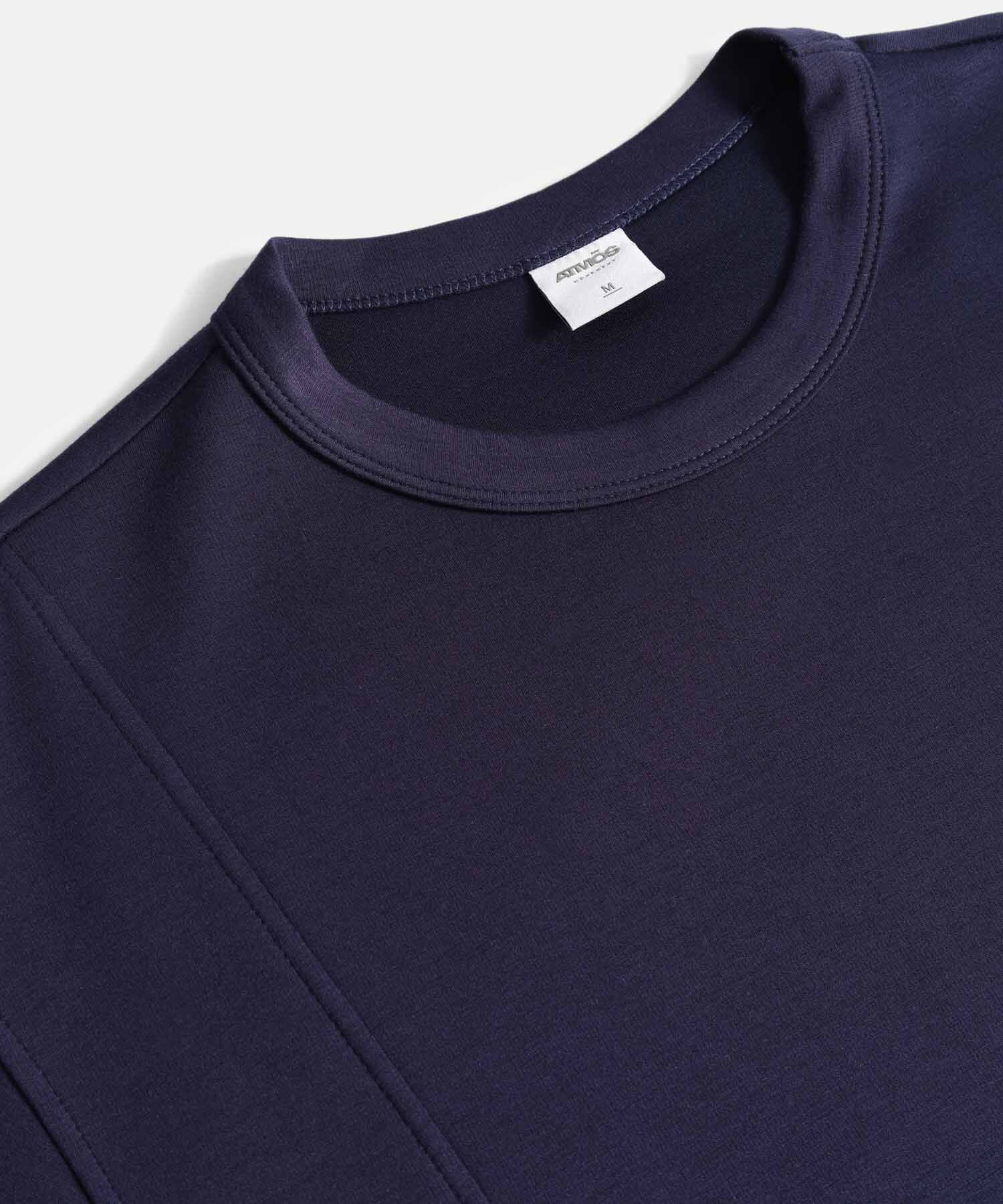 Camiseta Para Hombre AzulOscuro