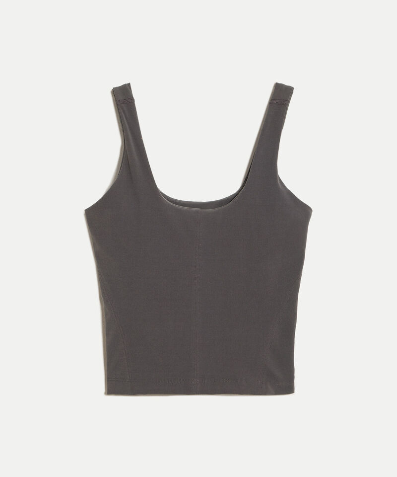 Camiseta Para Mujer GrisOscuro