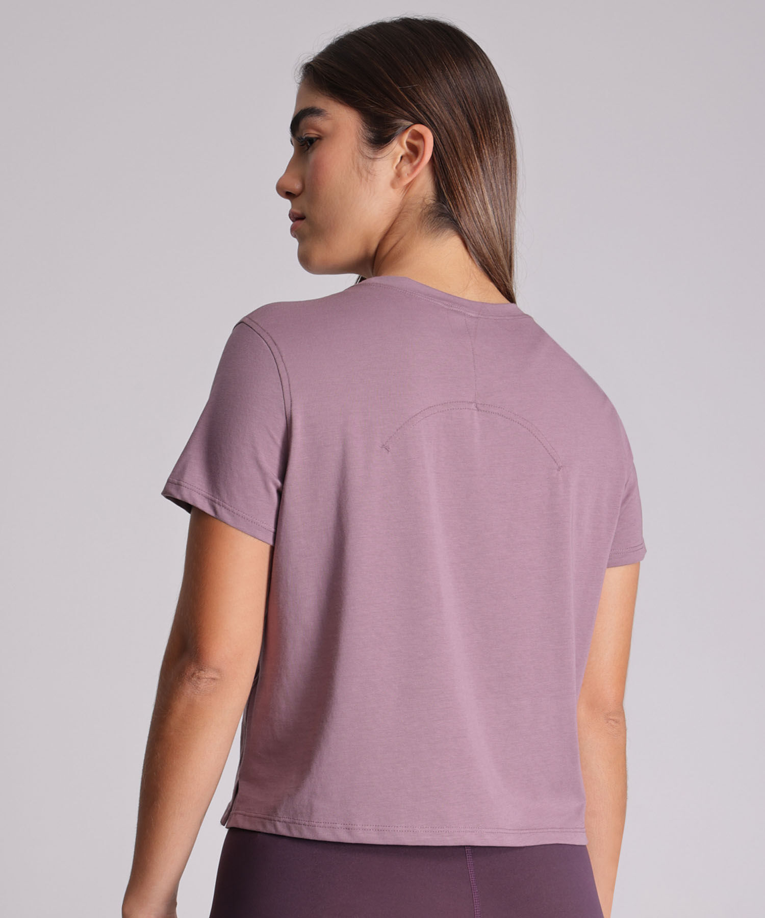 Camiseta Para Mujer Morado