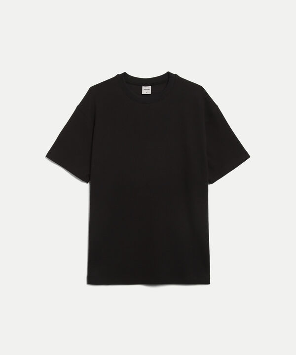 Camiseta Para Hombre Negro image number null