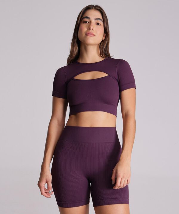 Camiseta Para Mujer Morado image number null