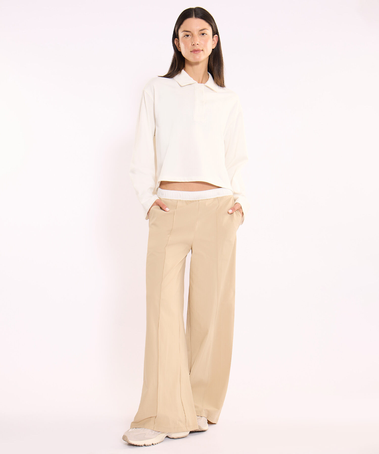 Polo Para Mujer Blanco