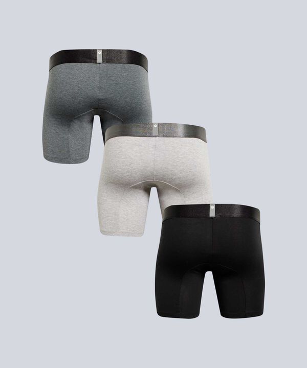 Boxer Para Hombre Gris