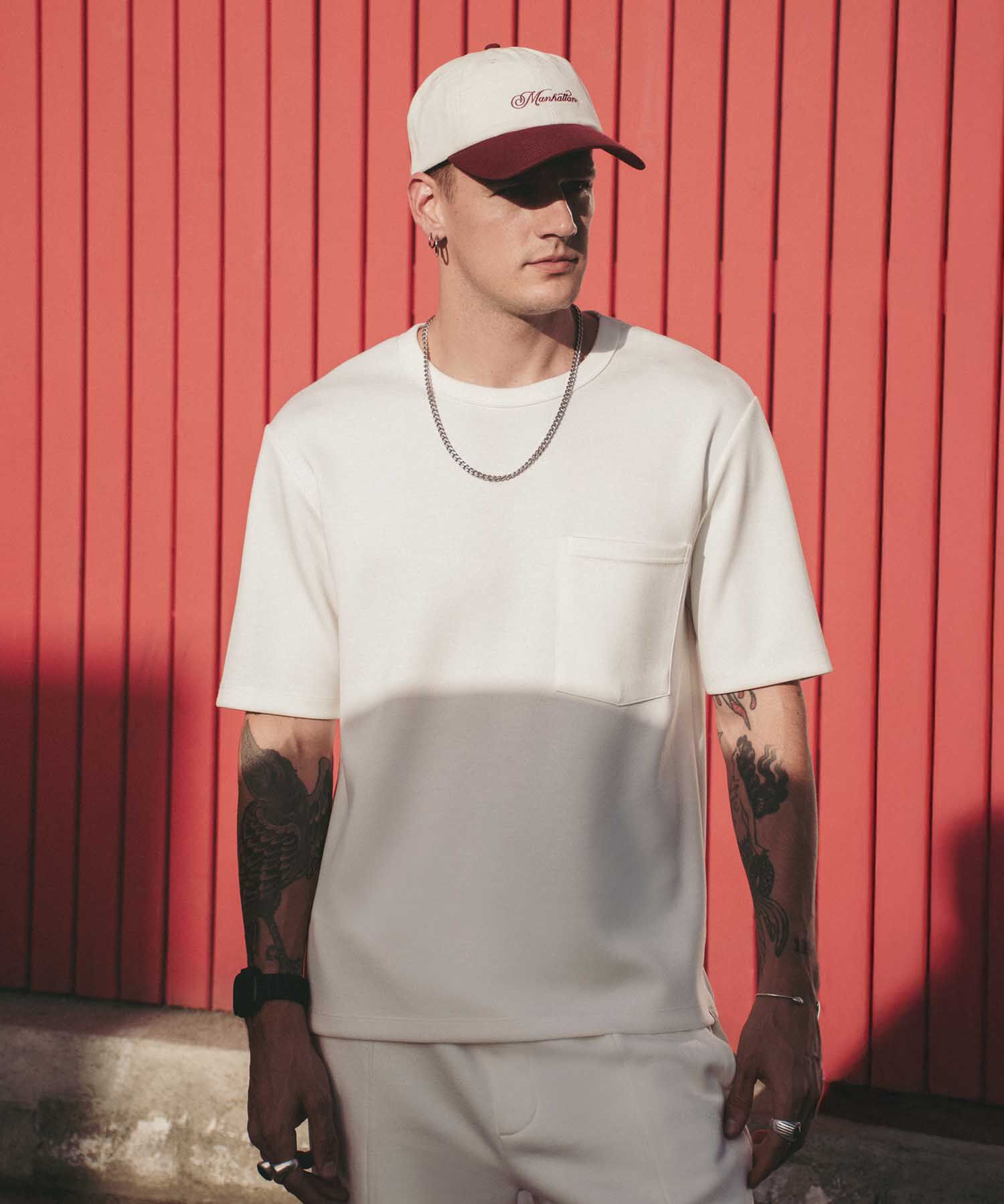 Camiseta Para Hombre Blanco