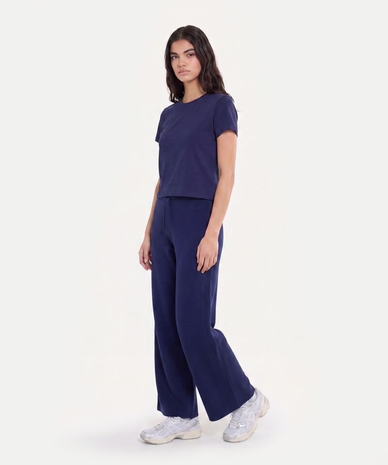 Camiseta Para Mujer Azul