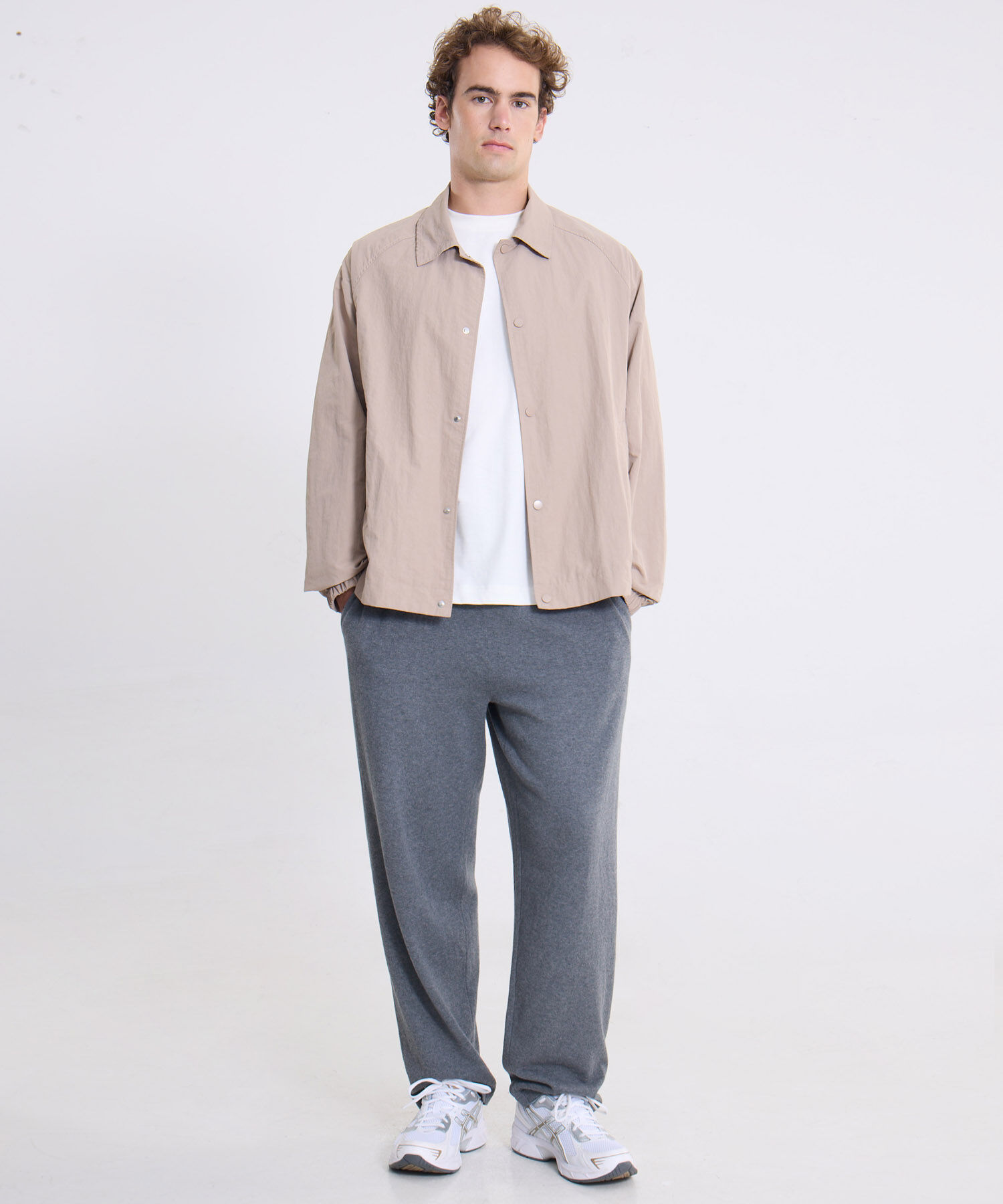 Chaqueta Para Hombre Beige