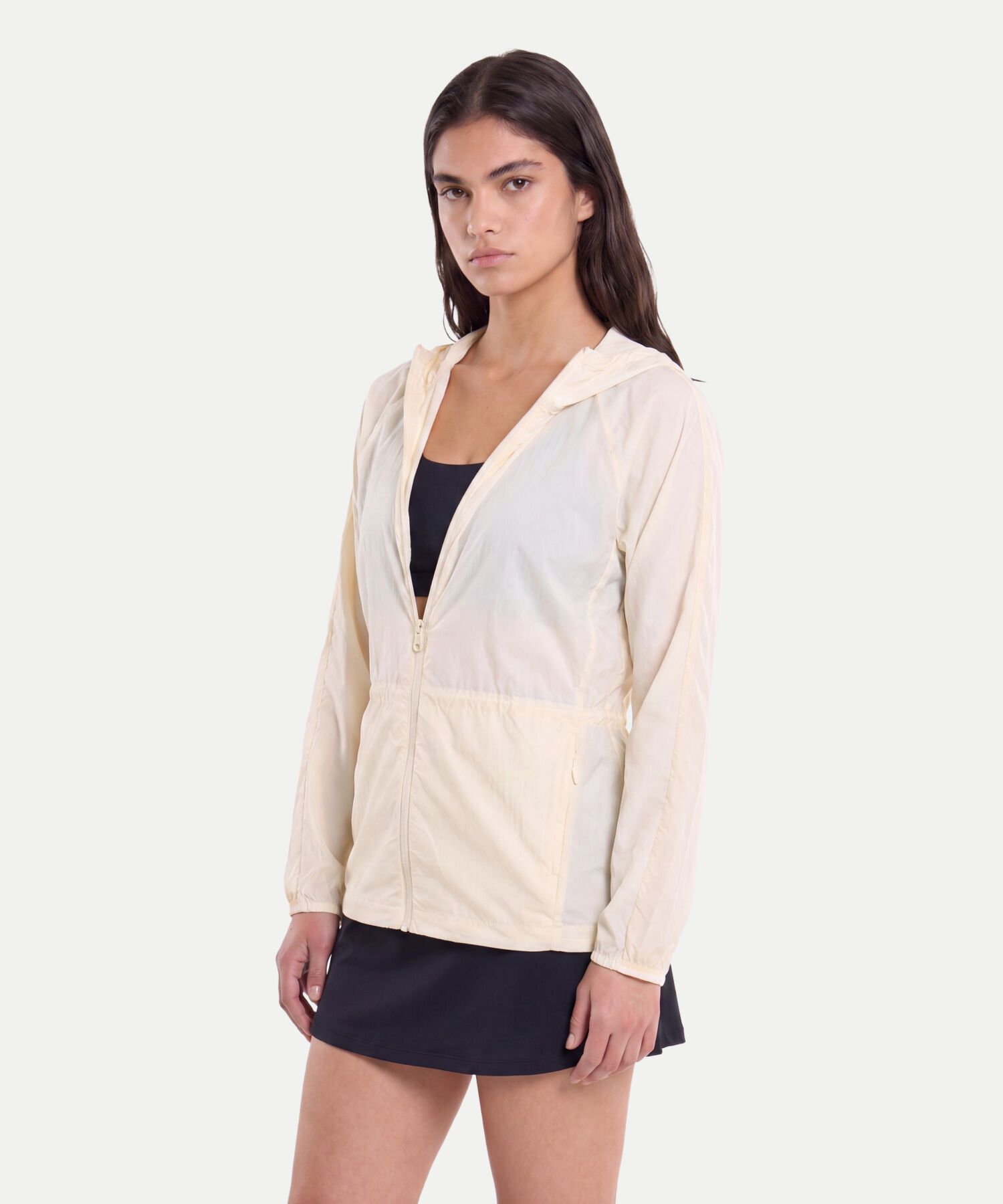 Chaqueta Para Mujer Crema