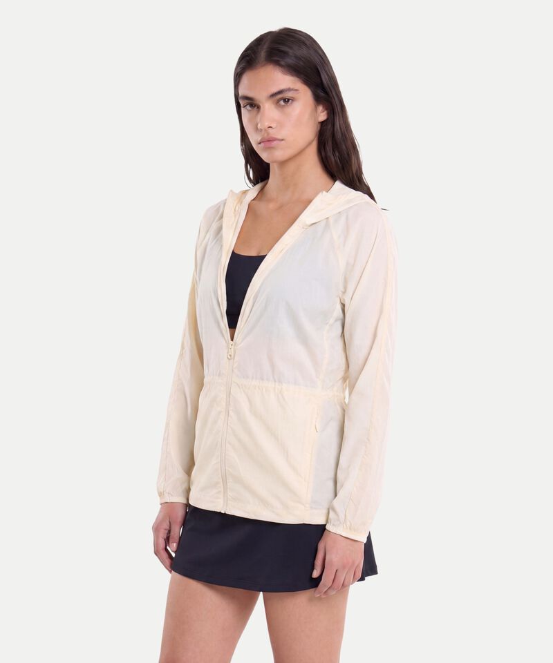 Chaqueta Para Mujer Crema