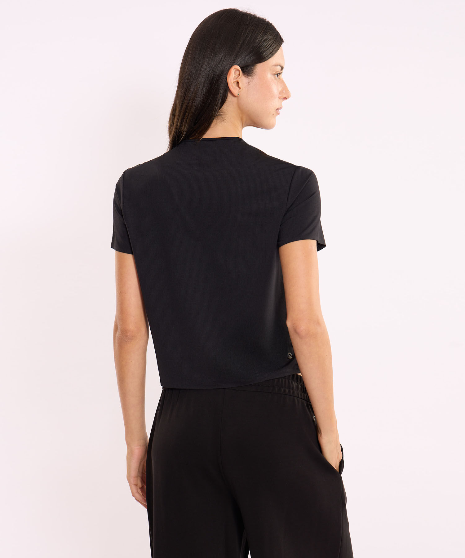 Camiseta Para Mujer Negro